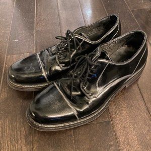 Italian, hand made, men's leather Brogues.